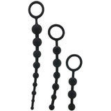 Backdoor Buddies Anal Beads Training Kit in Black