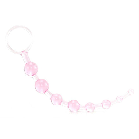 First Time Love Anal Beads in Pink