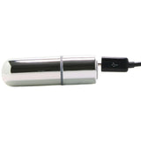 Wireless Rechargeable Mini Bullet Vibe in Silver