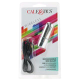 Wireless Rechargeable Mini Bullet Vibe in Silver