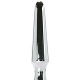 Vibrating Waterproof Anal Probe in Silver
