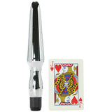 Vibrating Waterproof Anal Probe in Silver