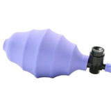 Silicone Pro Intimate Vibrating Pump in Lavender