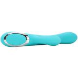 Enchanted Lover Rechargeable Rabbit Vibe in Teal