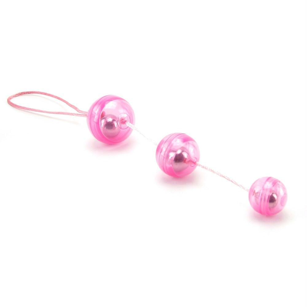Graduated Orgasm Balls in Pink