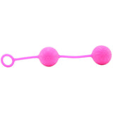 Posh Silicone "O" Balls in Pink