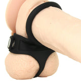Silicone Tri-Snap Ball Spreader in Black