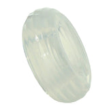 Medium Premium Silicone Cock Ring in Clear