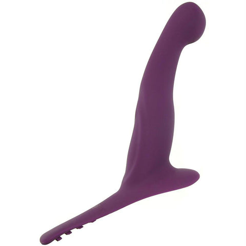 ME2 Vibrating Silicone Strap-On Probe in Purple