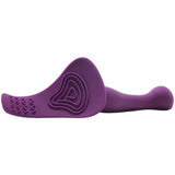 ME2 Vibrating Silicone Strap-On Probe in Purple