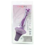 ME2 Vibrating Silicone Strap-On Probe in Purple