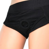 Packer Gear Black Brief Harness in M-L
