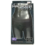 Packer Gear Black Brief Harness in M-L