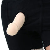 Packer Gear Black Boxer Brief Harness in M-L