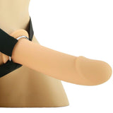 PPA Hollow Silicone Strap-On with Jock Strap in Ivory
