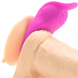 Silicone Rechargeable Teasing Enhancer in Pink