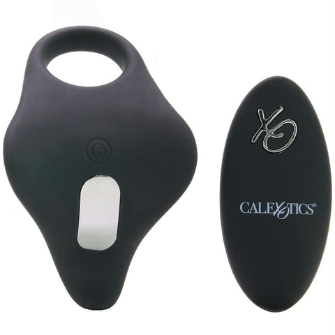 Silicone Remote Pleasurizer Ring in Black