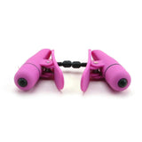 Nipplettes Vibrating Nipple Clamps in Pink