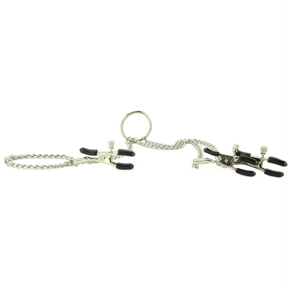 nipple play Triple Intimate Clamps in Silver