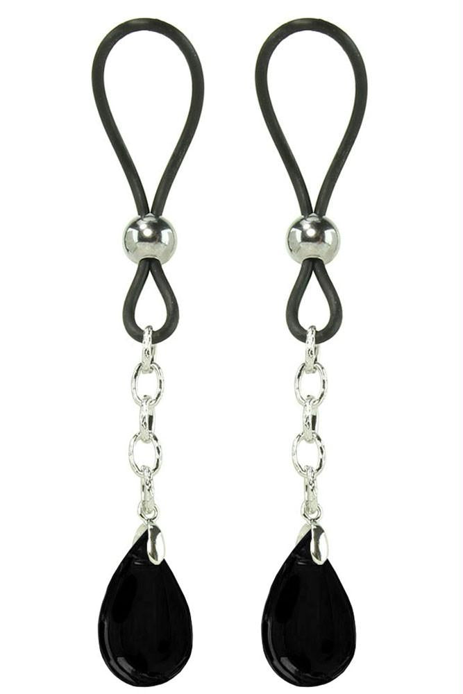 nipple play Non-Piercing Nipple Jewelry in Onyx