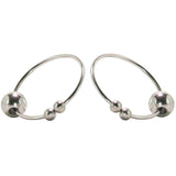 nipple play Non-Piercing Nipple Rings in Silver