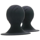 Silicone Pro Nipple Suckers in Black