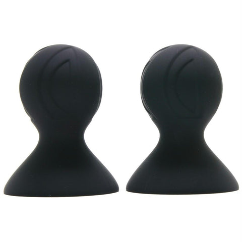 Silicone Pro Nipple Suckers in Black
