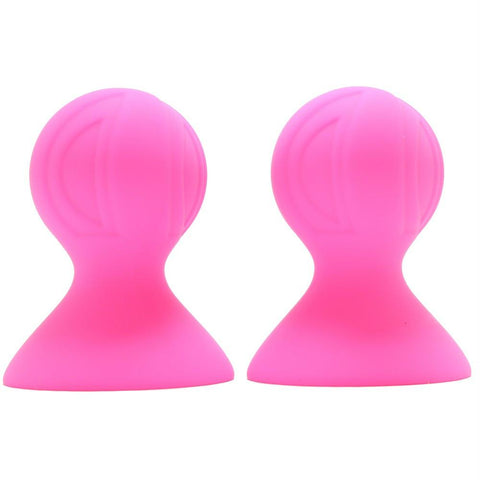 Silicone Pro Nipple Suckers in Pink