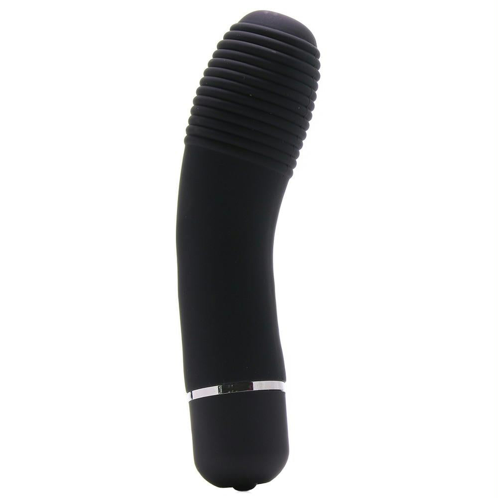 Dr. Joel Gyrating P-Stim Silicone Vibe in Black