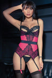 Rose Nouveau Bustier in XL