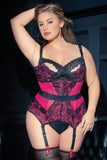 Rose Nouveau Bustier in 3X-4X
