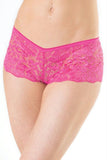 Diva Hot Pink Booty Short in OSXL