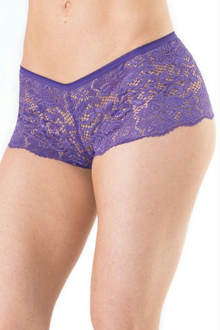 Diva Purple Booty Short in OSXL