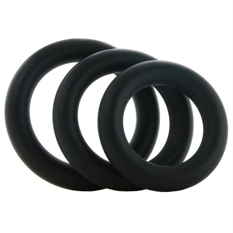 Optimale Thick 3 C-Ring Set in Black