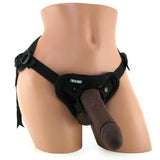 Vac-U-Lock Supreme Harness with 6" Cock in Black