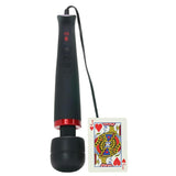 Kink Power Wand Silicone Wand Massager in Black