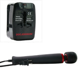 Kink Power Wand Silicone Wand Massager in Black