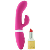 iRock Silicone Dual Stimulator Vibe in Pink