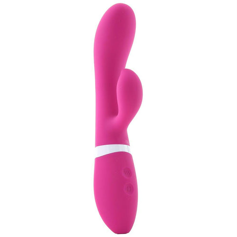 iRock Silicone Dual Stimulator Vibe in Pink
