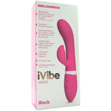 iRock Silicone Dual Stimulator Vibe in Pink