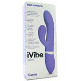 iCome Silicone Dual Stimulator Vibe in Purple