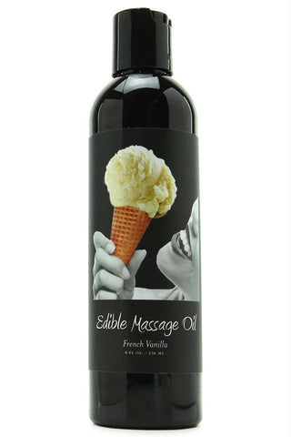 Edible Massage Oil 8oz-236ml in Vanilla