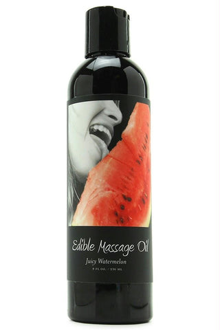 Edible Massage Oil 8oz-236ml in Watermelon
