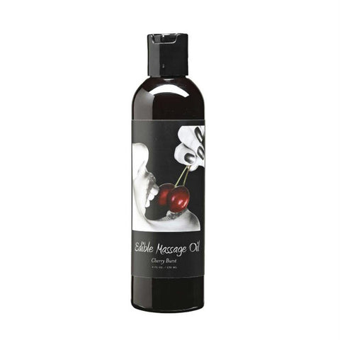 Edible Massage Oil 2oz-60mL in Cherry Burst