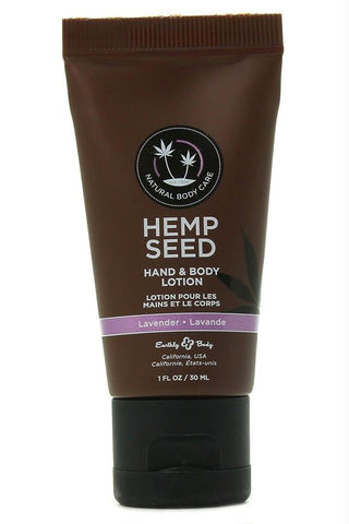 Hemp Seed Hand & Body Lotion 1oz-30mL in Lavender