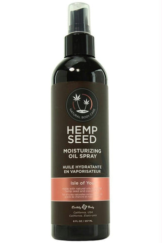 Hemp Seed Moisturizing Oil Spray 8oz-237mL in Isle of You