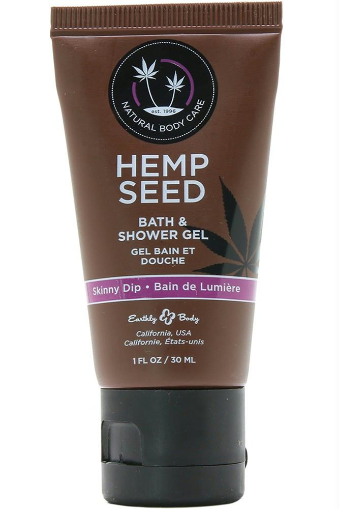 Skinny Dip Hemp Seed Bath & Shower Gel in 1oz-30ml