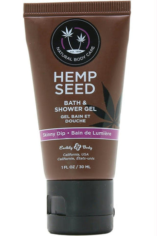 Skinny Dip Hemp Seed Bath & Shower Gel in 1oz-30ml
