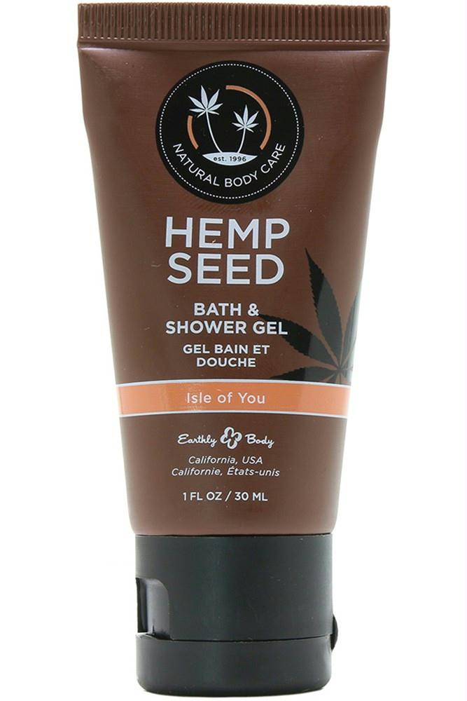 Isle of You Hemp Seed Bath & Shower Gel in 1oz-30ml