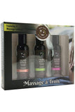 Massage a Trois Massage Lotion Gift Set